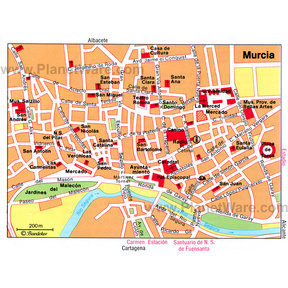 Murcia Map