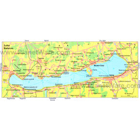 Balaton Map