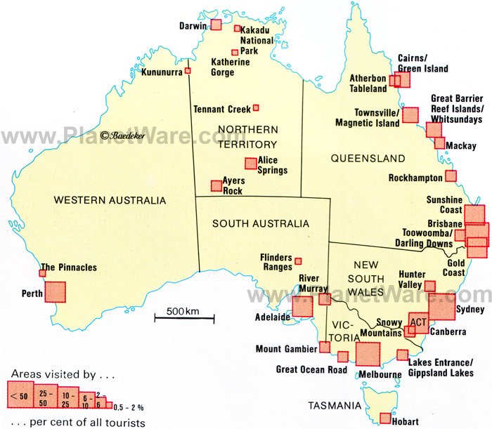 Australia Map. Australia is a vast country with an extremely varied 