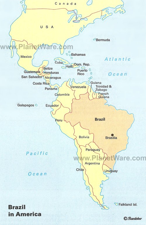 brazil map rainforest. Google maps brazil section