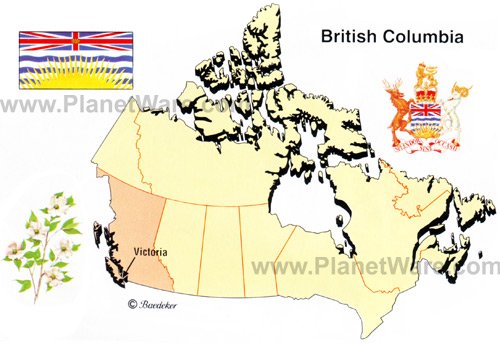 The Province of British Columbia is the western most province in Canada and The Province of British Columbia is the western most province in Canada and