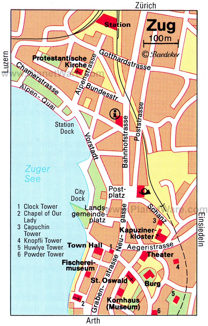 Цуг карта города