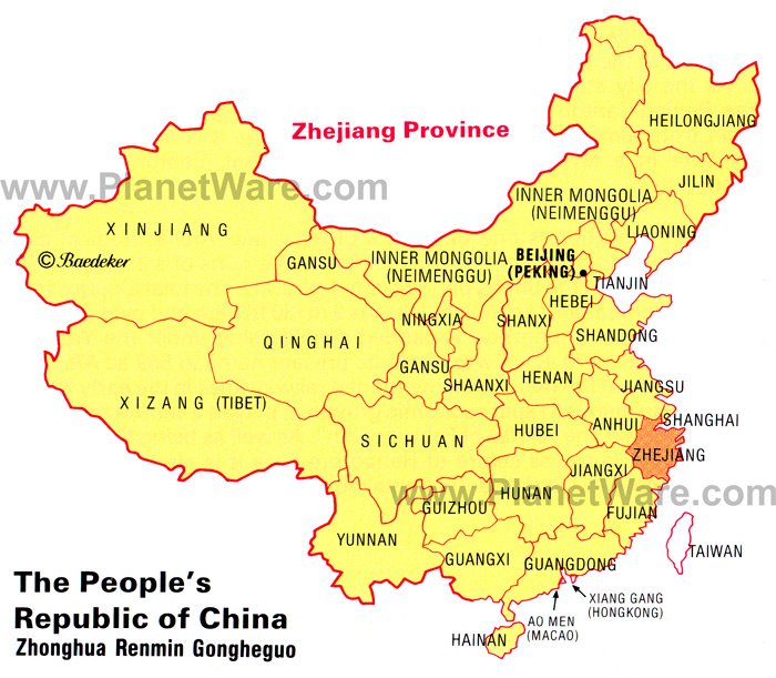 Map Of China Provinces. Rob#39;s China Blog