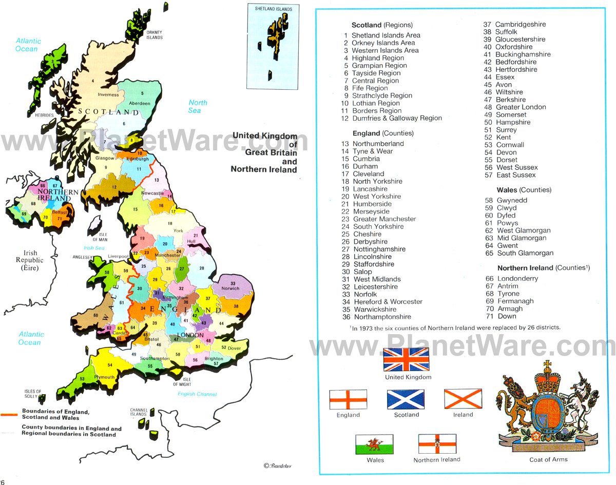 Map Of Europe Great Britain