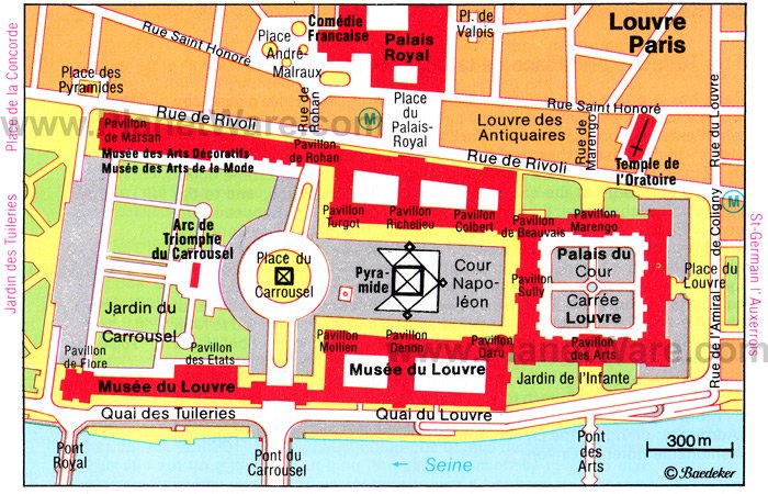 Paris Map With Attractions