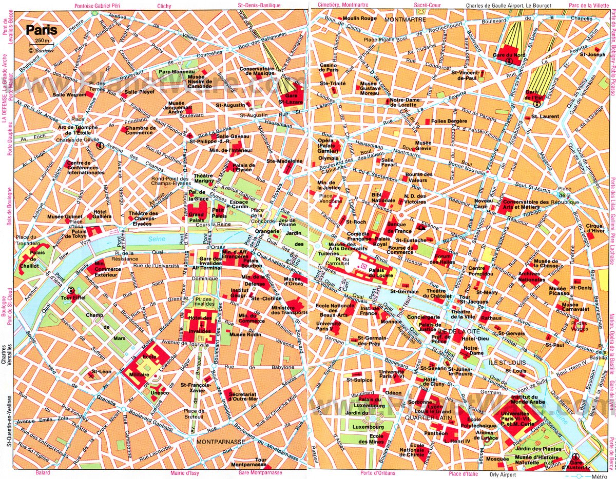 Map Paris