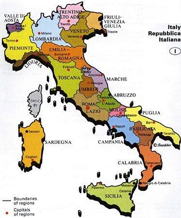 The Republic of Italy has a