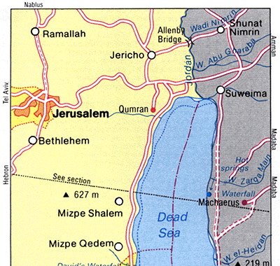 map qumran jerusalem planetware dead sea north enoch israel neighborhood