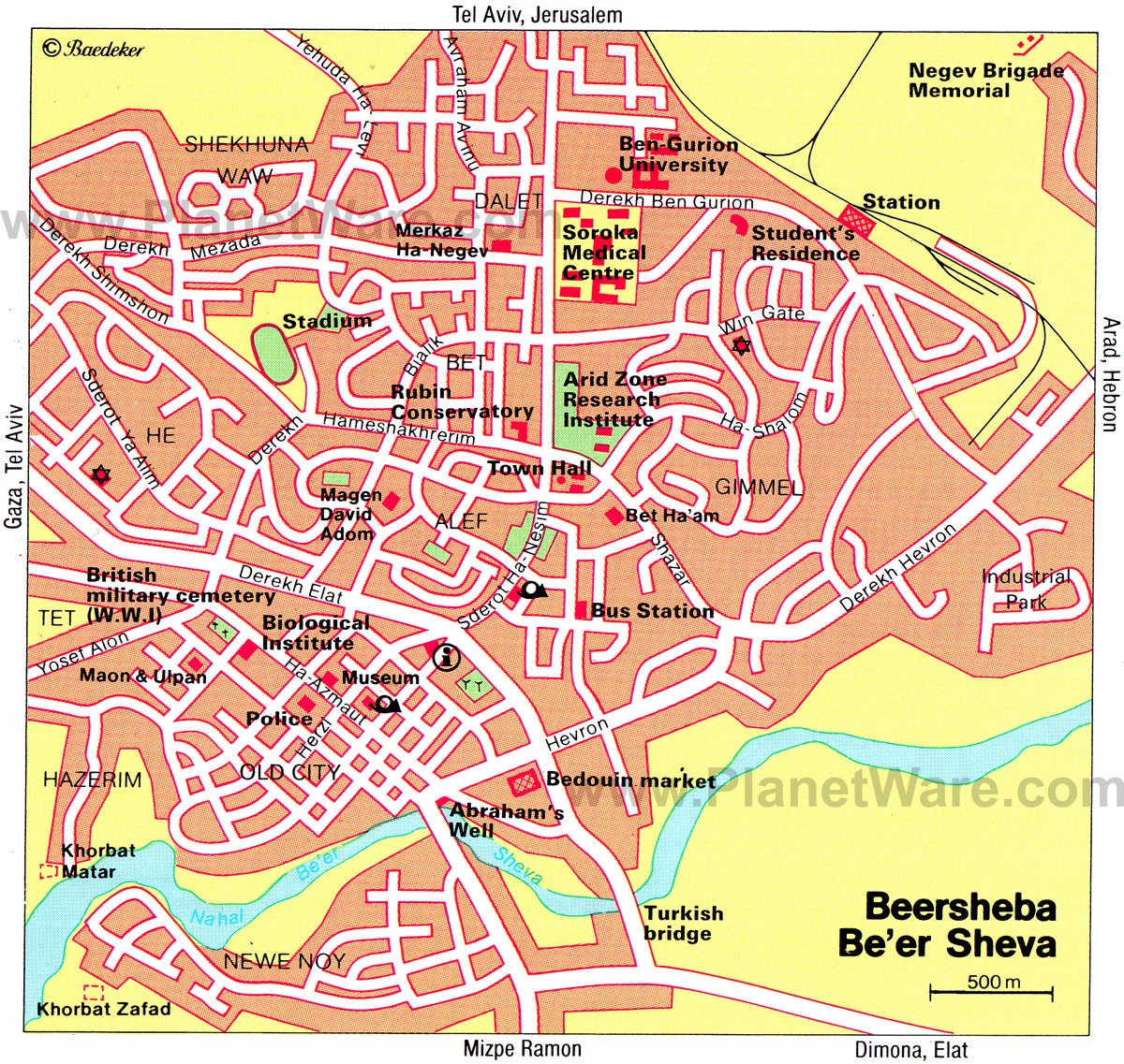 Beersheba Map 
