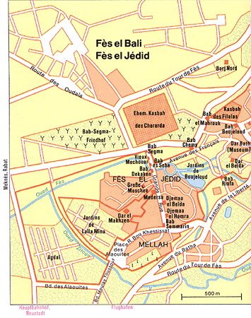 Fes Map