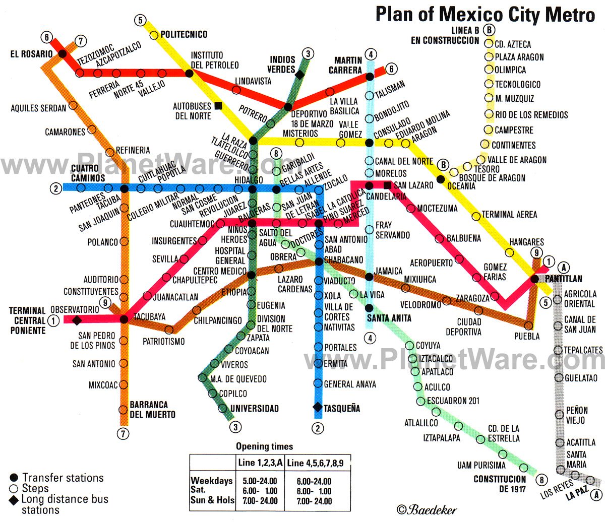 Metro Mapa