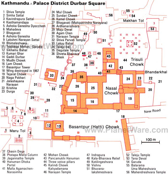 Kathmandu On Map