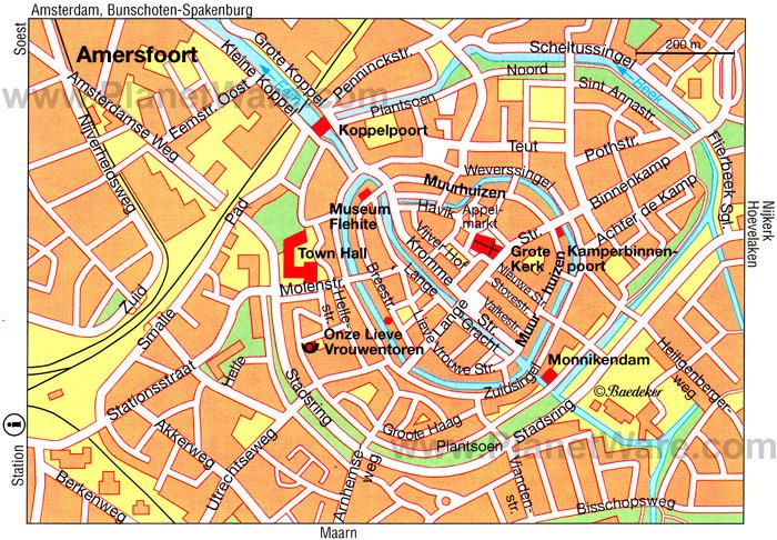 Amersfoort Map - Tourist Attractions