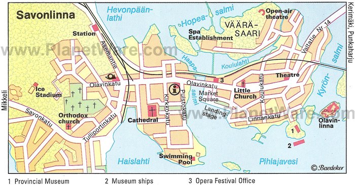 Туристическая Карта Турку