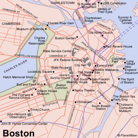 things to do in boston map 18 Top Rated Tourist Attractions In Boston And Cambridge Planetware things to do in boston map