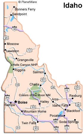 coniferous forest map. with coniferous forests.