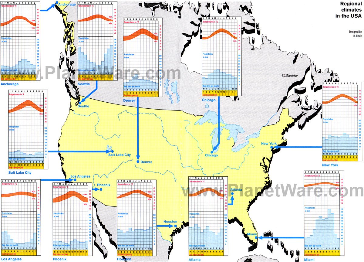 Usa Map Regional