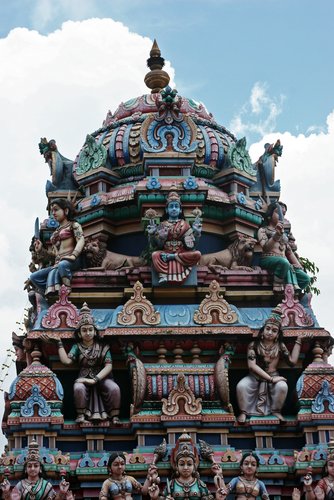 Picture of A hindu temple in Johor Bahru Picture of A hindu temple in Johor Bahru