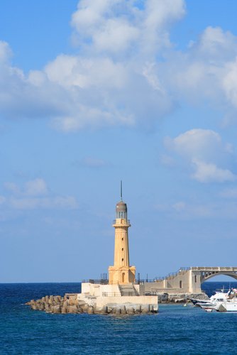 Lighthouse at Alexandria.