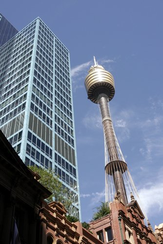 Picture of AMP Tower (Sydney Tower), Sydney - Glass skyscraper and ... Picture of AMP Tower (Sydney Tower), Sydney - Glass skyscraper and ...