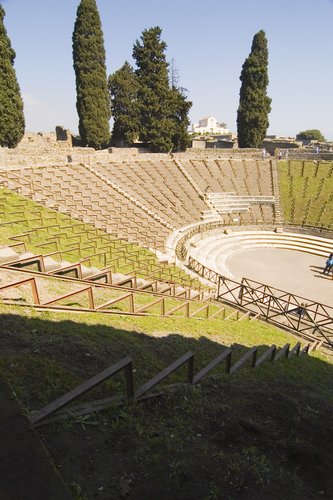 Amphitheatre at Pompeii.