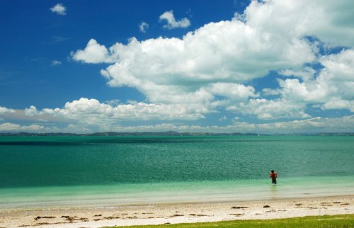 Eastern Beach in Auckland Eastern Beach in Auckland