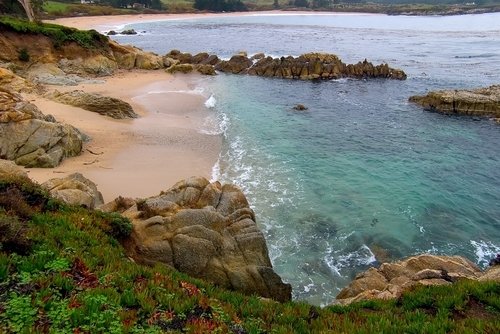 Ocean near Carmel.