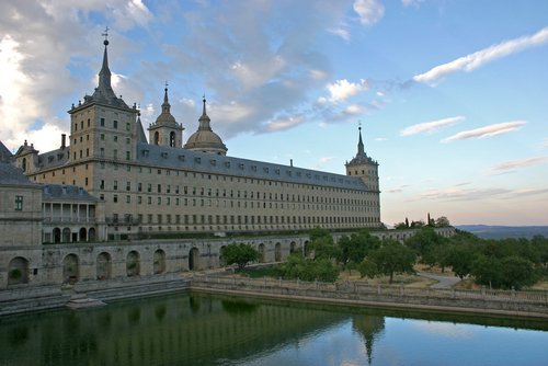 Real Sitio de San Lorenzo del Escorial near Madrid.