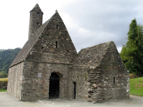 Church at Glendalough.