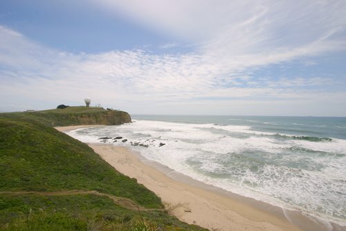 Surf Break near Half Moon Bay.