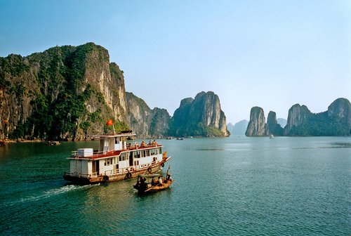 halong bay. Halong Bay, Gulf of Tonkin.