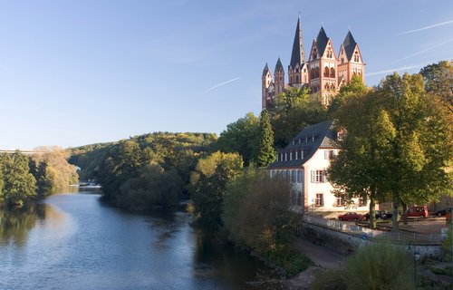 River Lahn at Limburg.