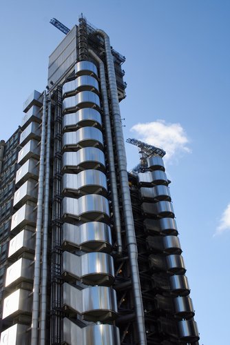 Lloyds Of London. Lloyds of London, a building