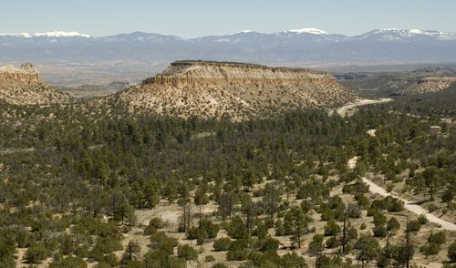 los alamos nm. Rock Formation near Los Alamos
