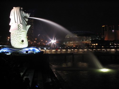 merlion statue