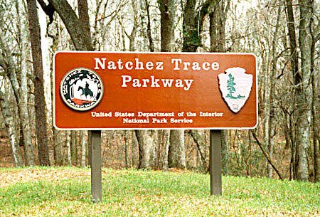 natchez trace parkway map. Natchez Trace Parkway