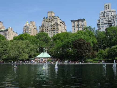 central park new york sign. in Central Park, New York