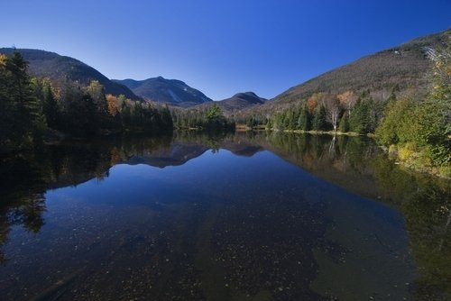 Scenic Adirondack Mountains, New York State.
