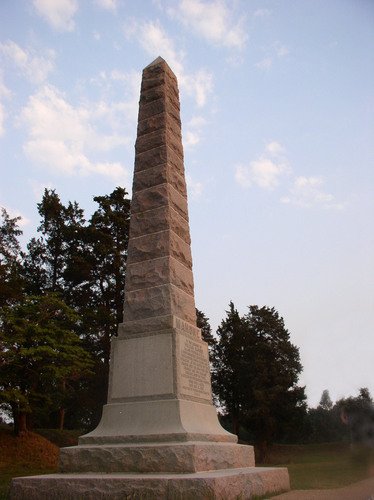Civil War memorial, Petersburg National Battlefield.