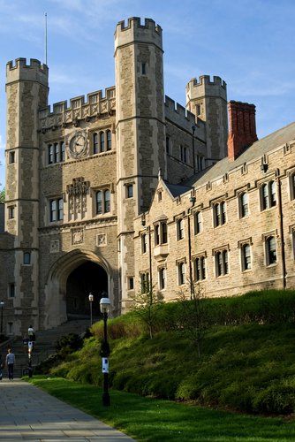 Dormitory on the campus of Princeton University.