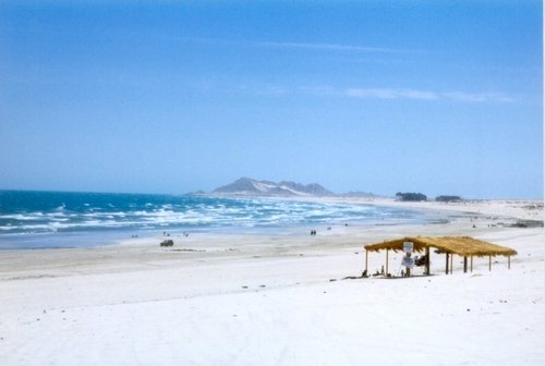 Beach scene, Puerto Penasco.