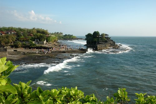 Tanah Lot Bali. Coast at Tanah Lot, Bali.