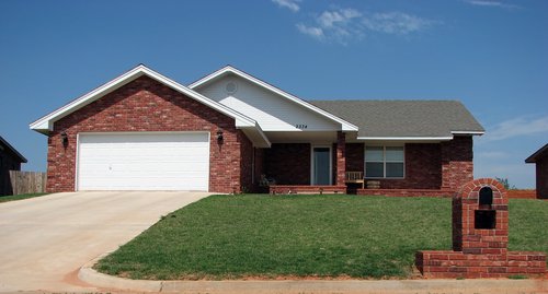 Red brick house in Purcell,