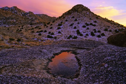 Picture of Sandia Mountains - Sunset over the desert scenery of ... Picture of Sandia Mountains - Sunset over the desert scenery of ...