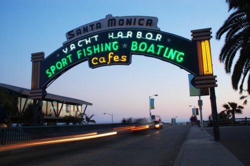 Untuk Awak Teja Aulia. Santa Monica Pier,