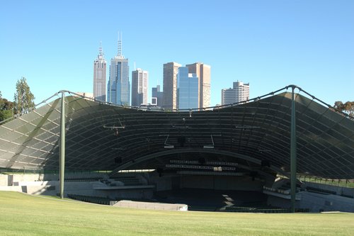 The Sidney Myer Music Bowl in Melbourne. The Sidney Myer Music Bowl in Melbourne.