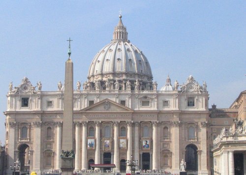 St Peters Basilica from St