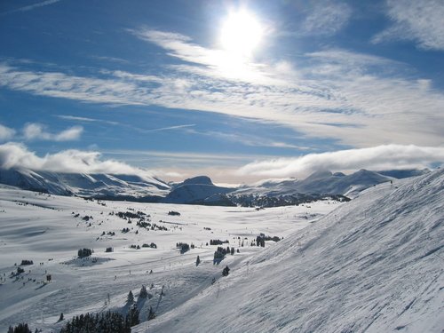 Winter at Sunshine Village,