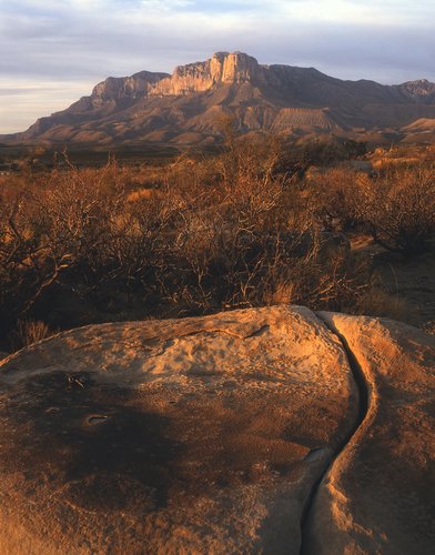 Viewover Guadalupe Mountains National Park.