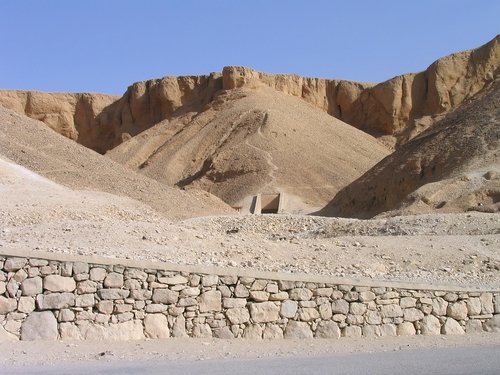 The Valley of the Kings, near Luxor. The Valley of the Kings, near Luxor.